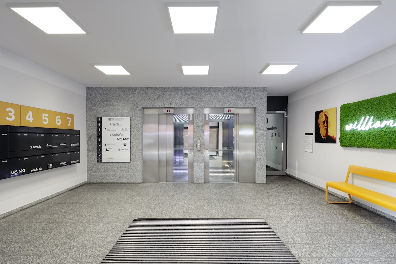 HIH Real Estate GmbH | Gestaltung Eingangsbereiche