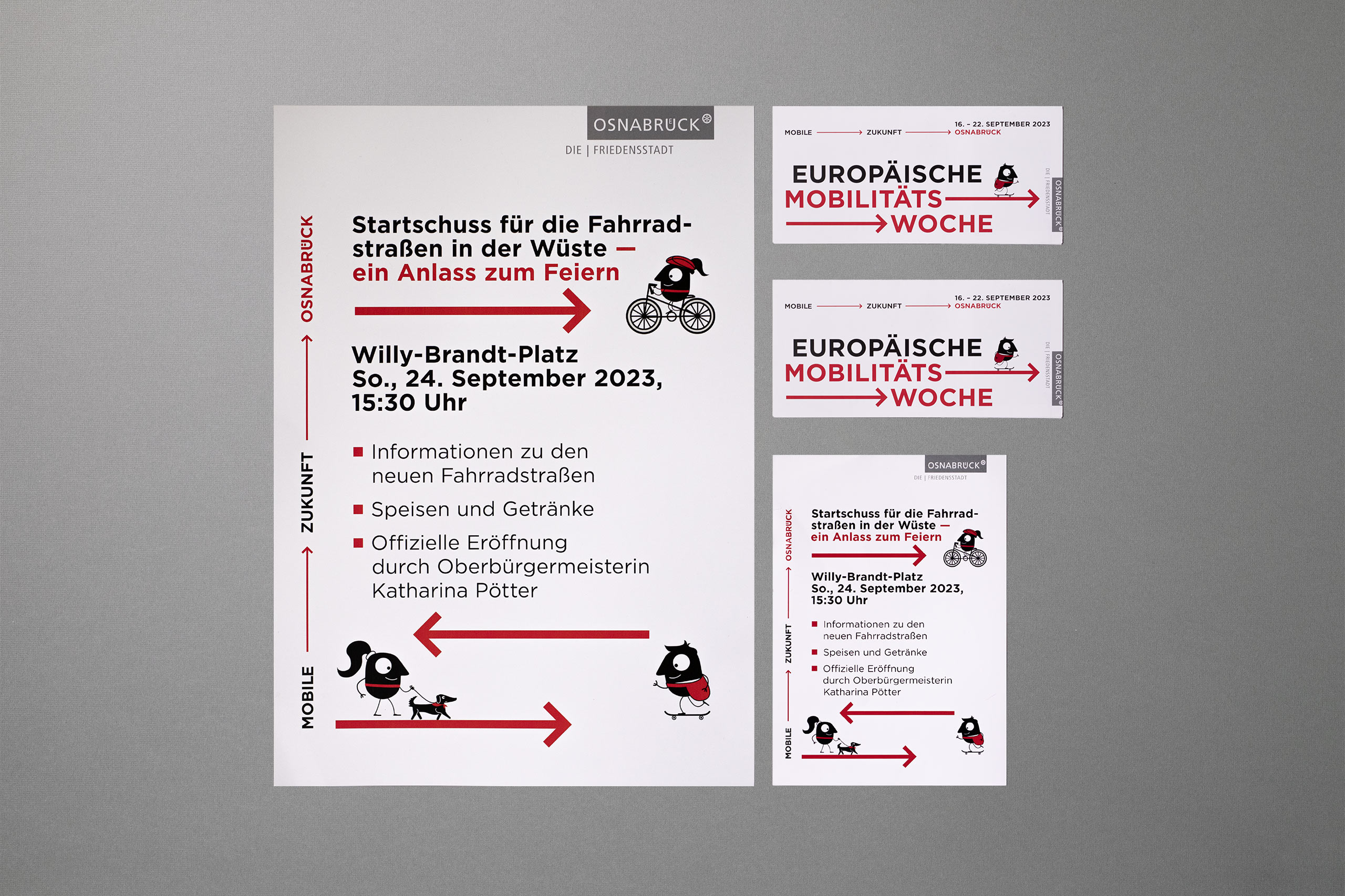 Stadt Osnabr&uuml;ck | Kommunikative Begleitung Fahrradstra&szlig;en