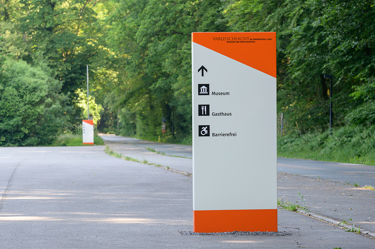 Museum und Park Kalkriese | Besucherleit- und Orientierungssystem