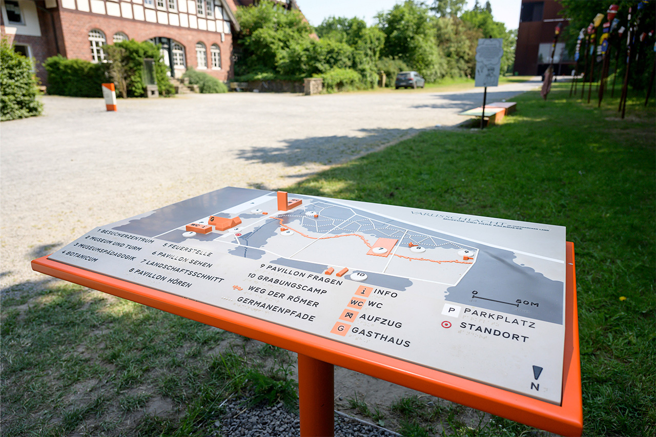 Museum und Park Kalkriese | Besucherleit- und Orientierungssystem