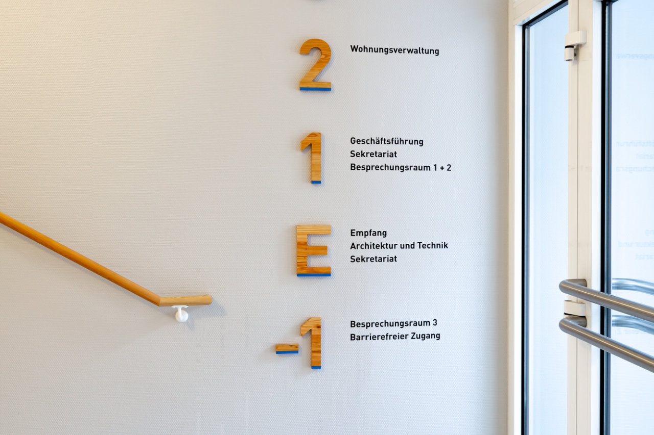 Stephanswerk Osnabrück | Leit- und Orientierungssystem