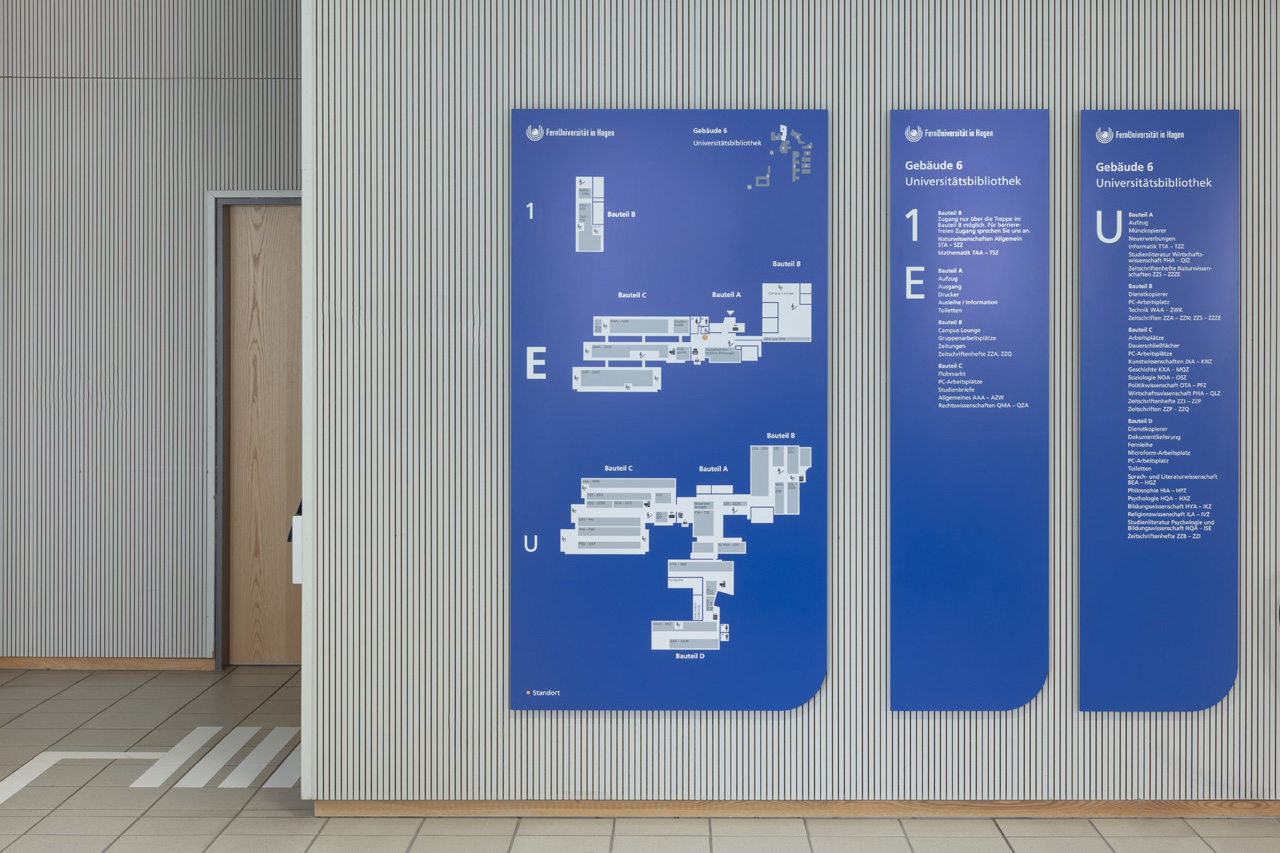 FernUniversit&auml;t in Hagen | Bibliotheksleitsystem