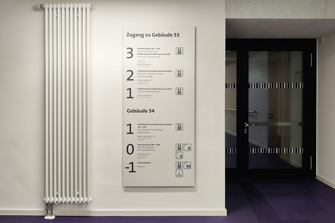 Hochschule Fulda | Leit- und Orientierungssystem
