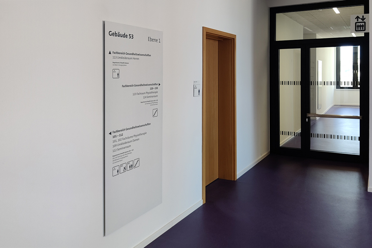 Hochschule Fulda | Leit- und Orientierungssystem