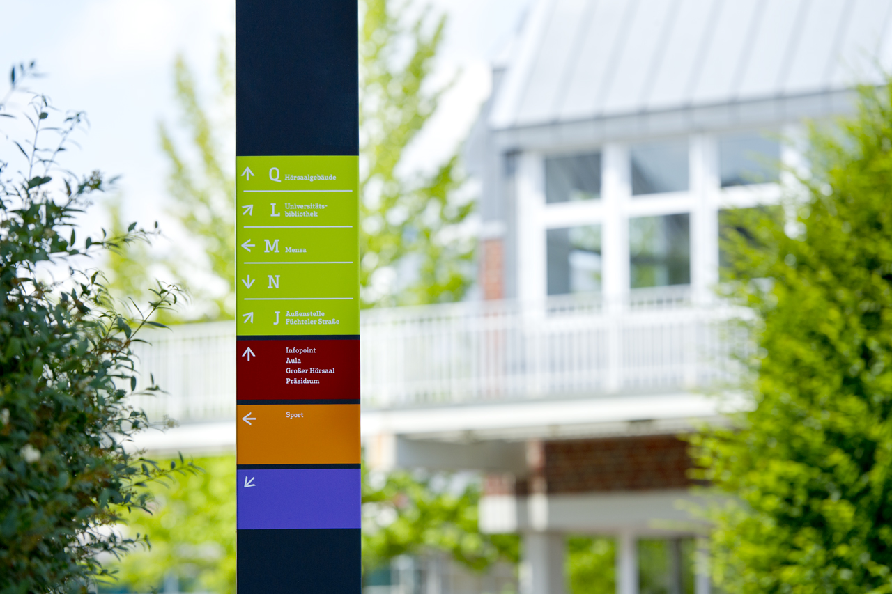 Universit&auml;t Vechta | Leit- und Orientierungssystem
