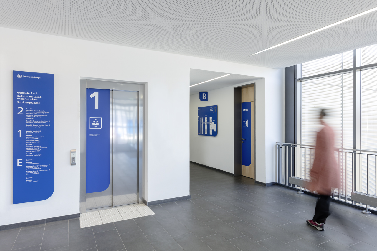 FernUniversit&auml;t in Hagen | Leit- und Orientierungssystem