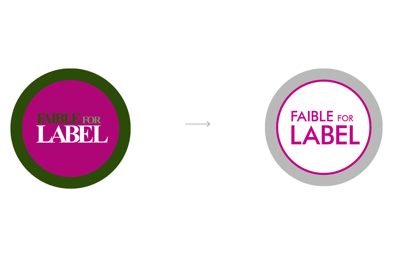 Faible for Label | Corporate Design
