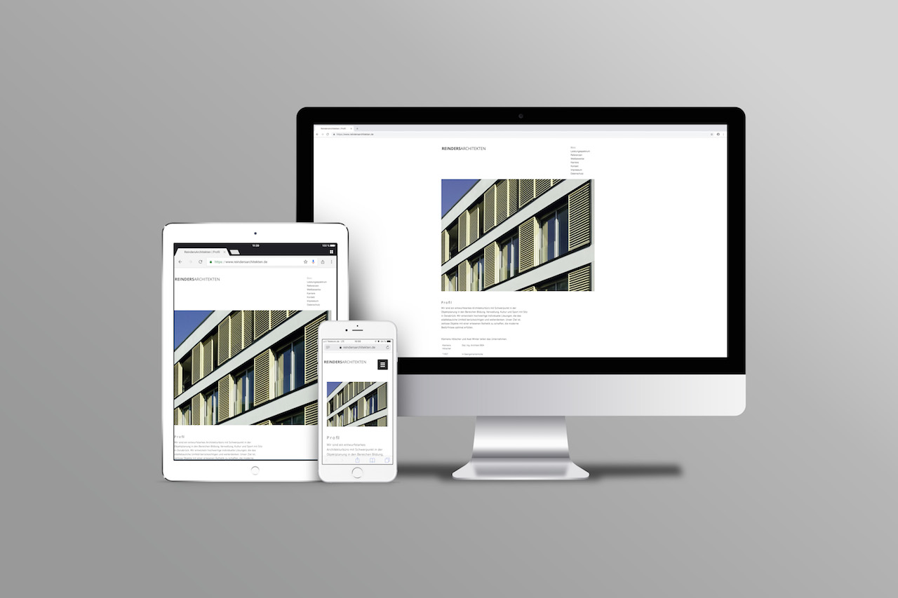 REINDERSARCHITEKTEN | Website